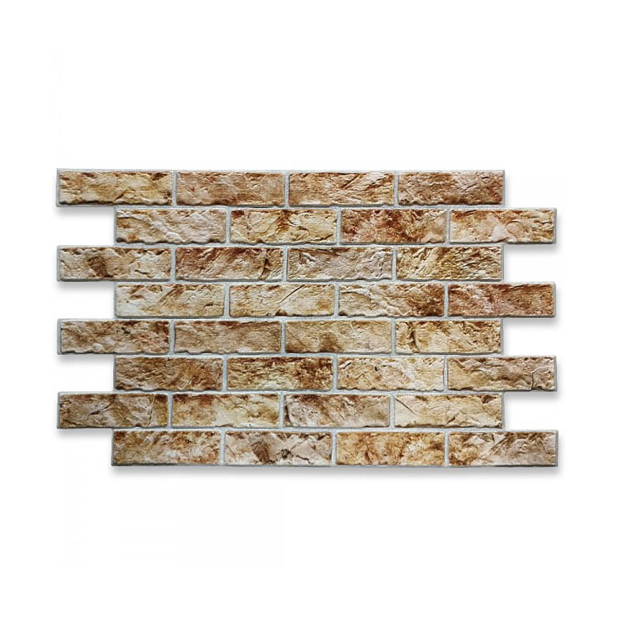 South Stone - Pannelli parete in ABS finta pietra effetto 3D 100x60cm x 0.6mm - PlastiWood(14557786)