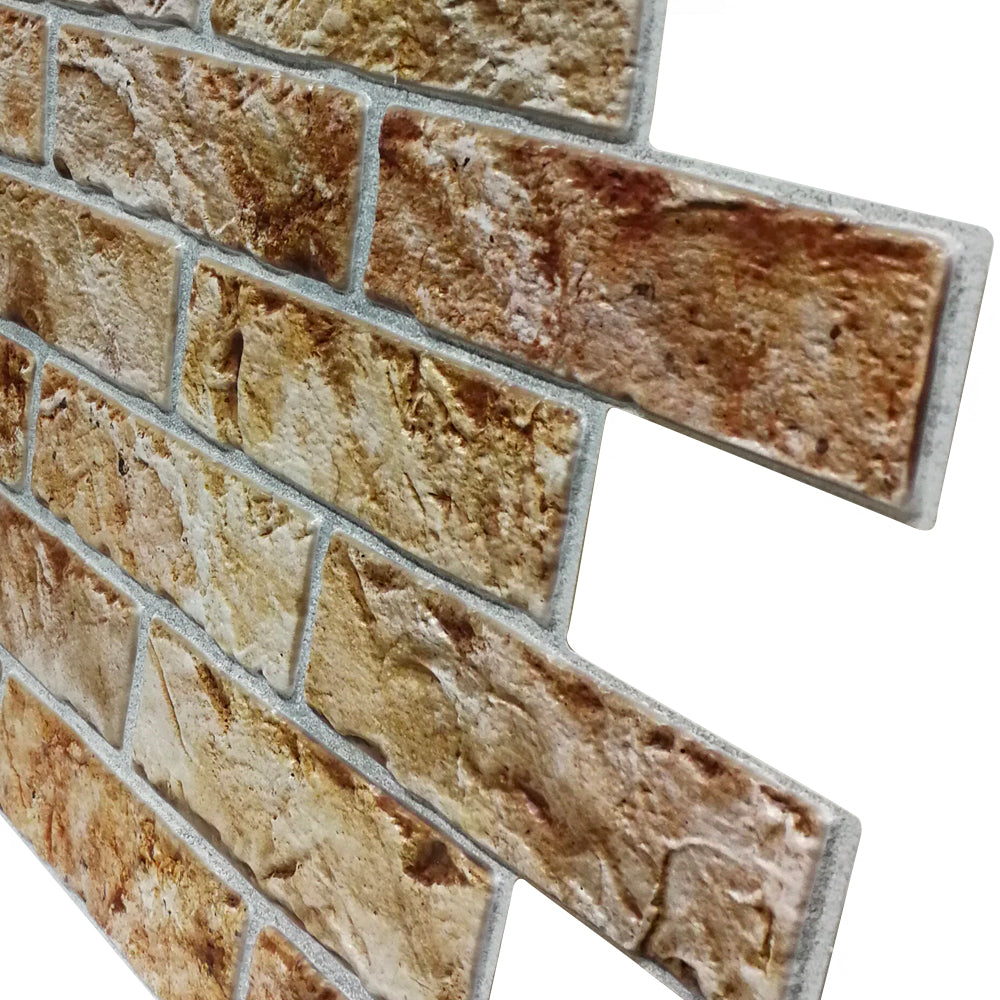 South Stone - Pannelli parete in ABS finta pietra effetto 3D 100x60cm x 0.6mm - PlastiWood(14557788)
