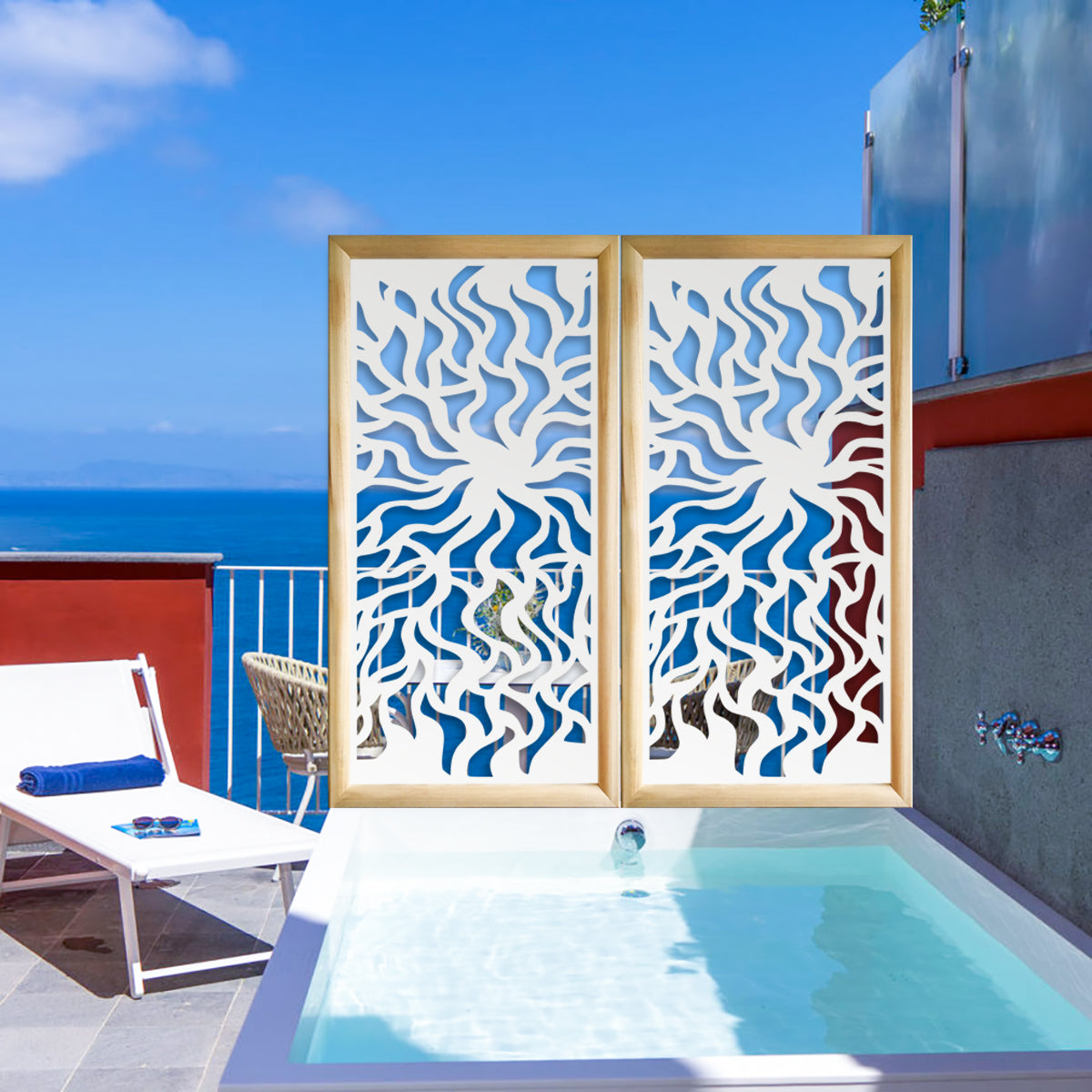SPLASH - Moduli Decorativi in Legno e PVC - PlastiWood (14557897)