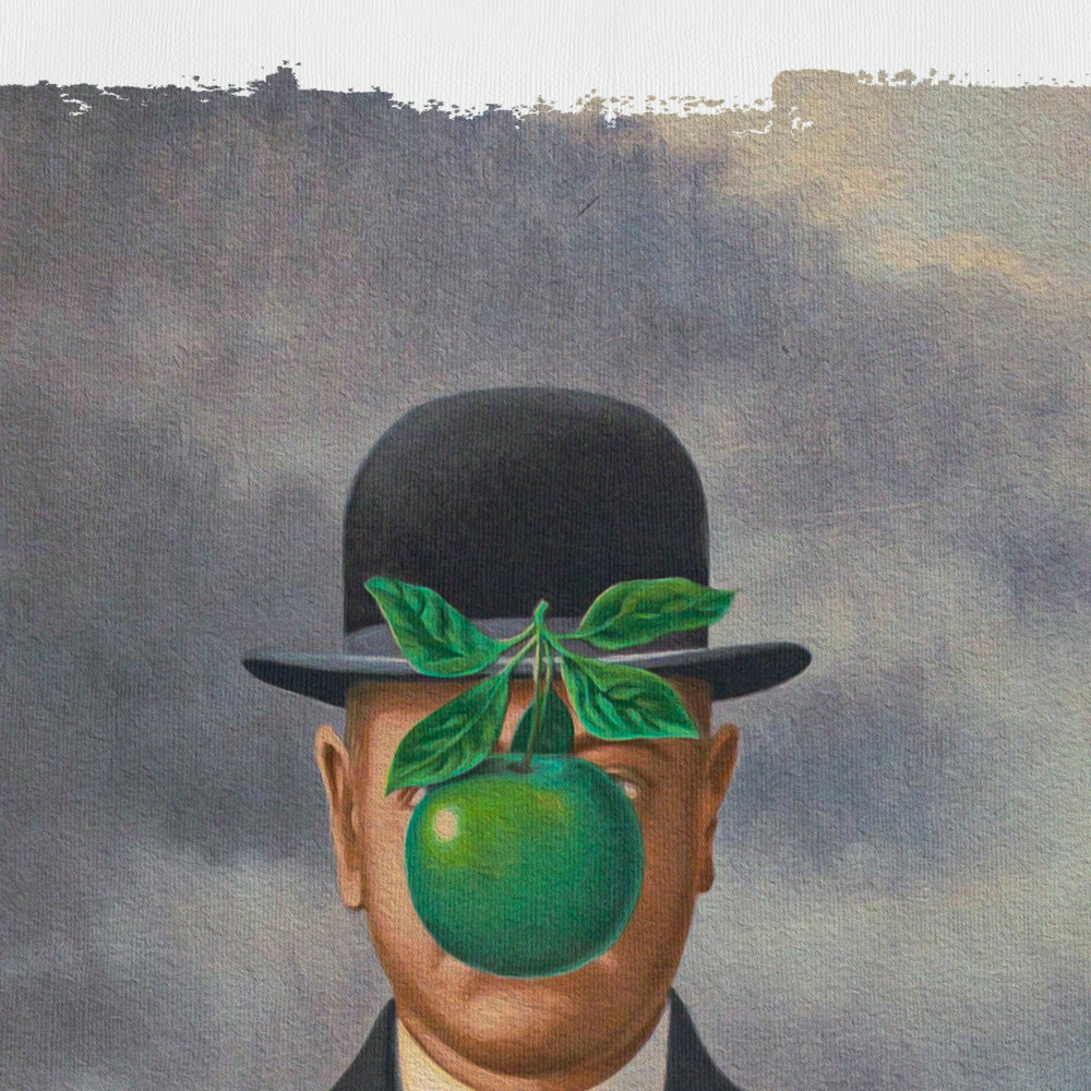 Tensotela 70x95 cm - Magritte The Son of Man - PlastiWood (14558278)