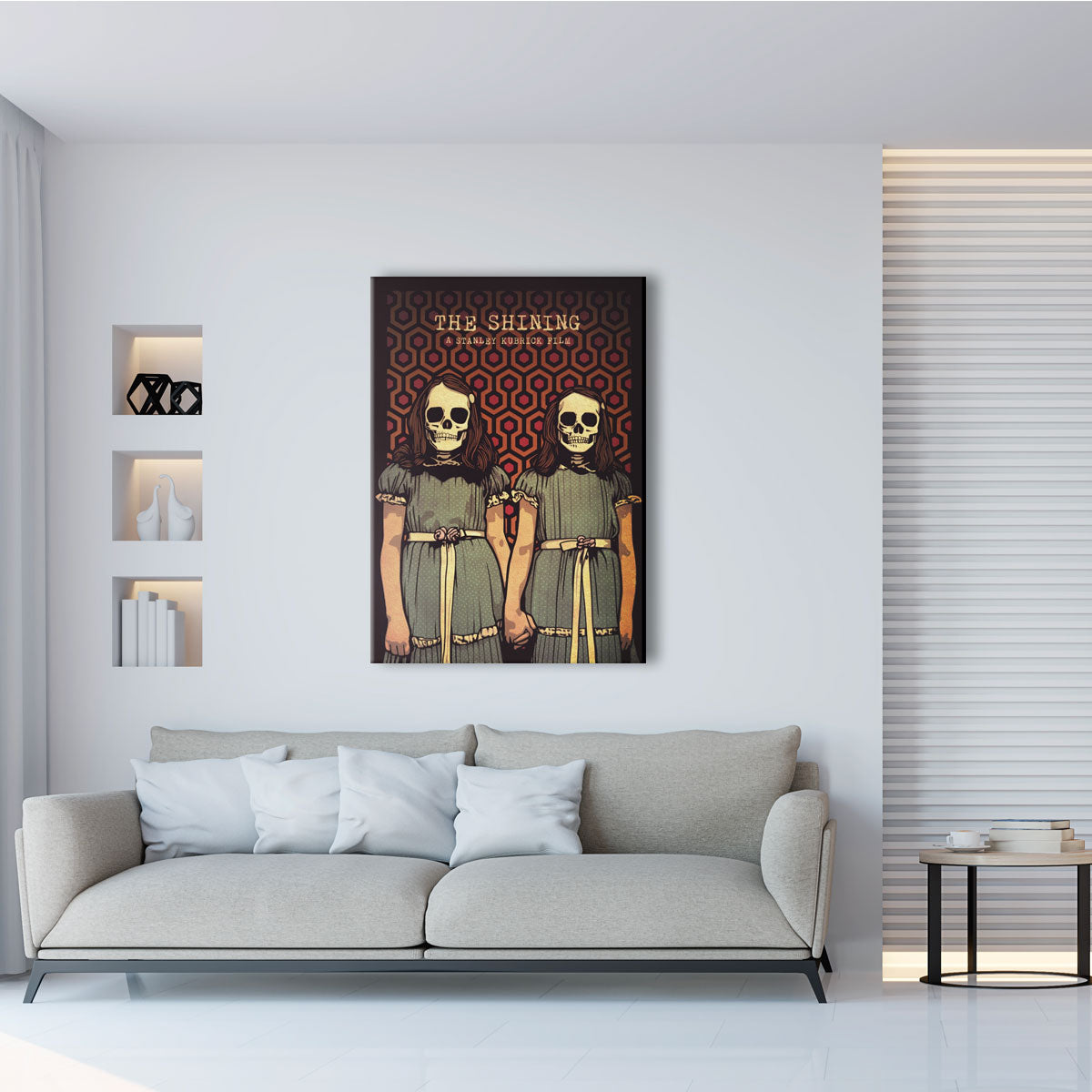 THE SHINING - SISTERS - Tela Stampata montata su telaio in legno - PlastiWood (14558369)