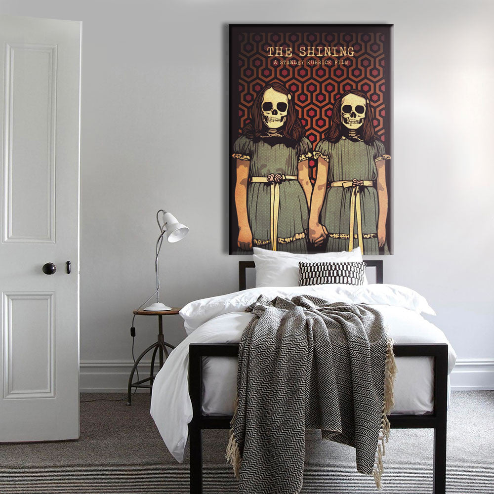 THE SHINING - SISTERS - Tela Stampata montata su telaio in legno - PlastiWood (14558370)