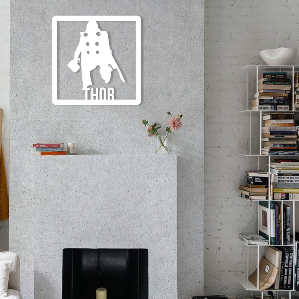 THOR - Quadro moderno in pvc solido 48 x 48cm - PlastiWood (14558388)