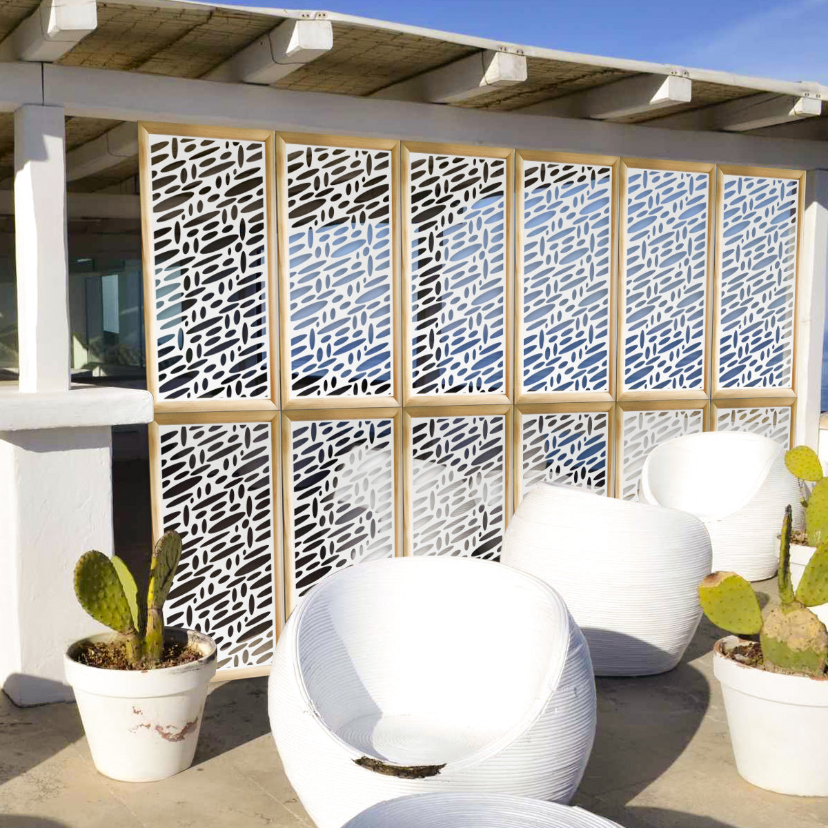 UFOS - Moduli Decorativi in Legno e PVC - PlastiWood (14558597)