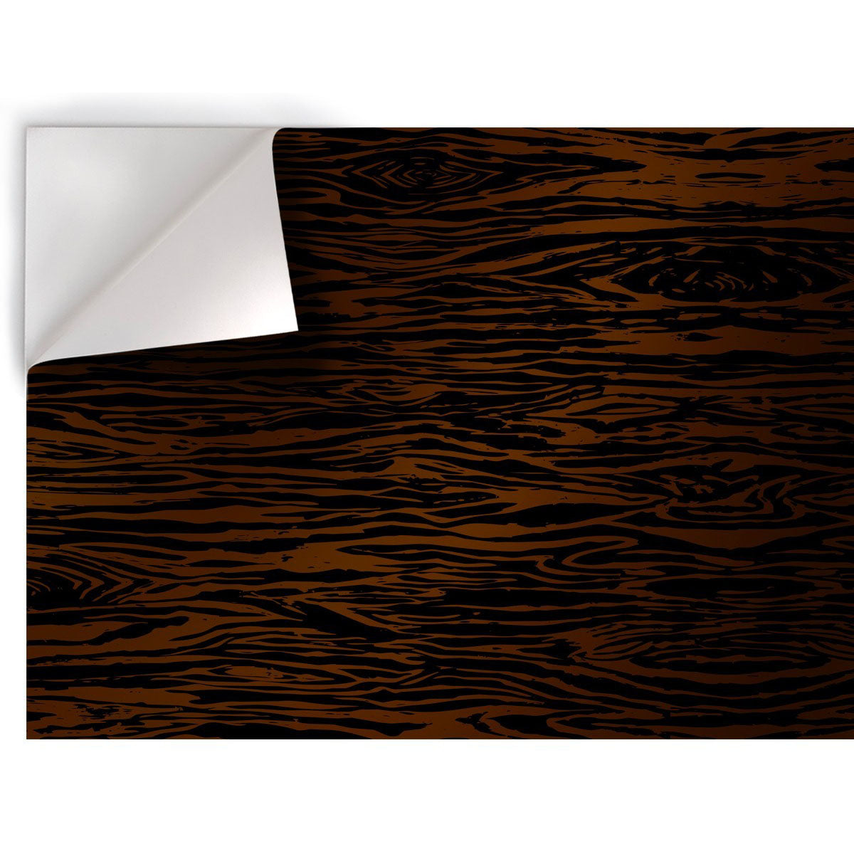 Venature legno scuro Pellicola adesiva in PVC finitura opaca - PlastiWood(14558644)