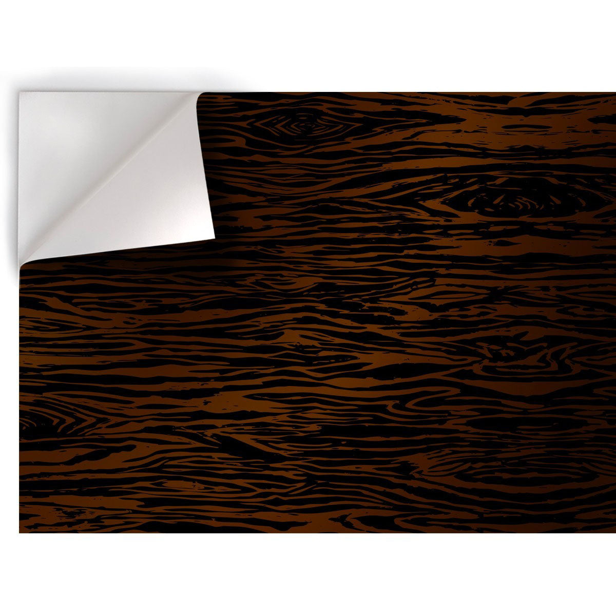 Venature legno scuro Pellicola adesiva in PVC finitura opaca - PlastiWood (14558644)