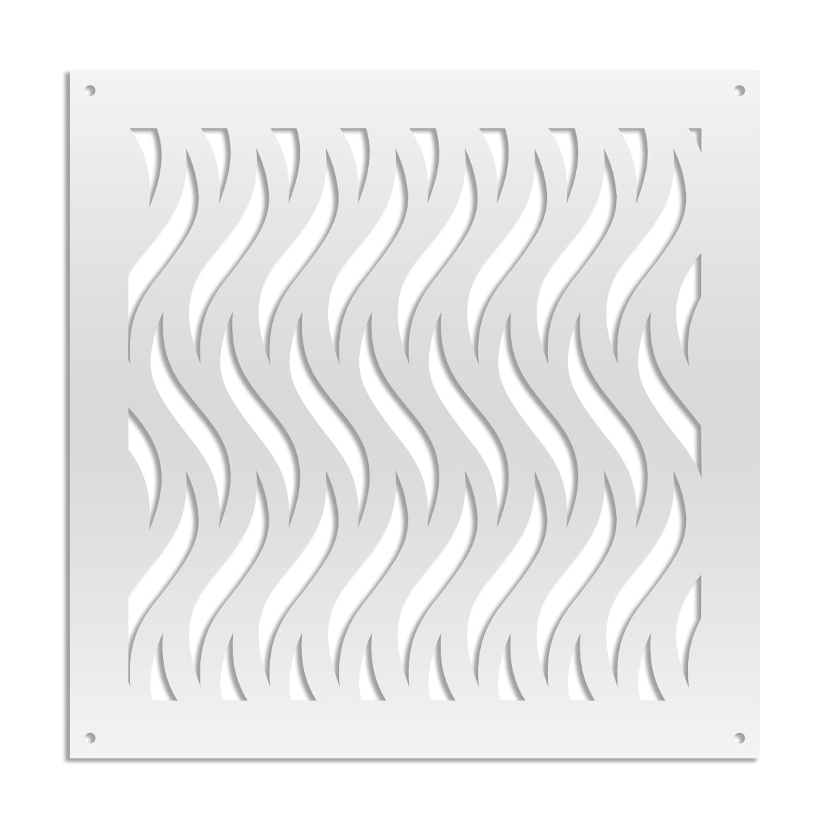 VERTICALWAVES - Pannello in PVC traforato - Parasole - PlastiWood (14558691)