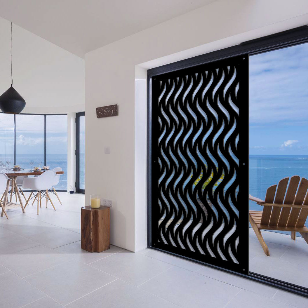 VERTICALWAVES - Pannello in PVC traforato - Parasole - PlastiWood (14558698)