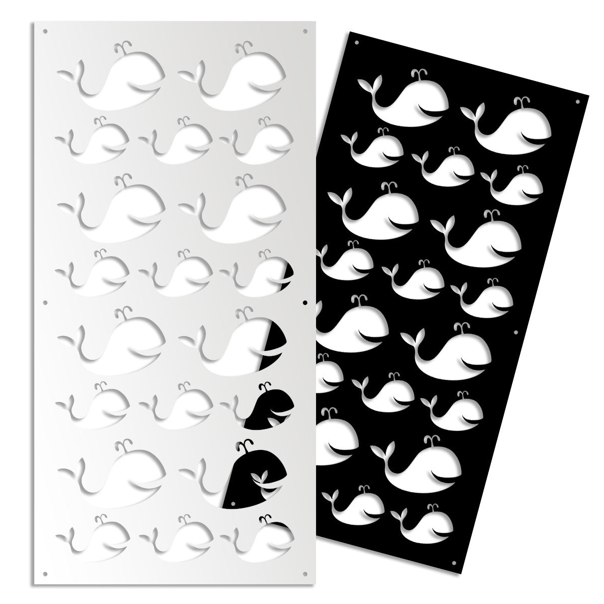 WHALE - Pannello in PVC traforato - Parasole - PlastiWood (14558805)