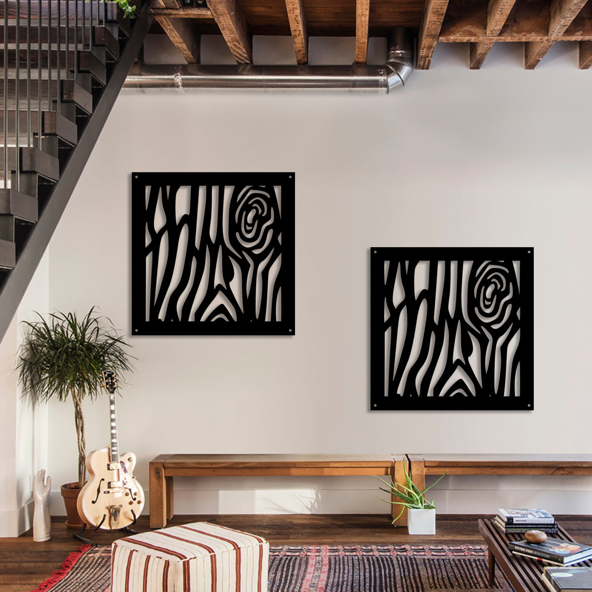 WOOD - Pannello in PVC traforato - Parasole - PlastiWood (14558939)