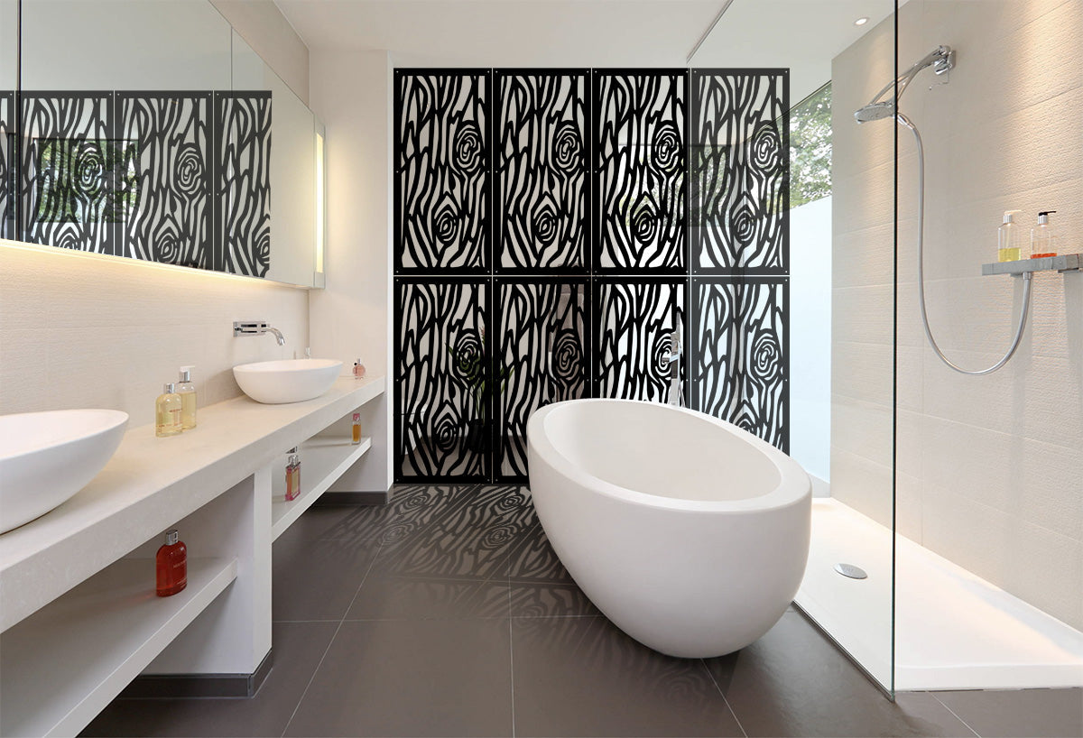 WOOD - Pannello in PVC traforato - Parasole - PlastiWood (14558944)